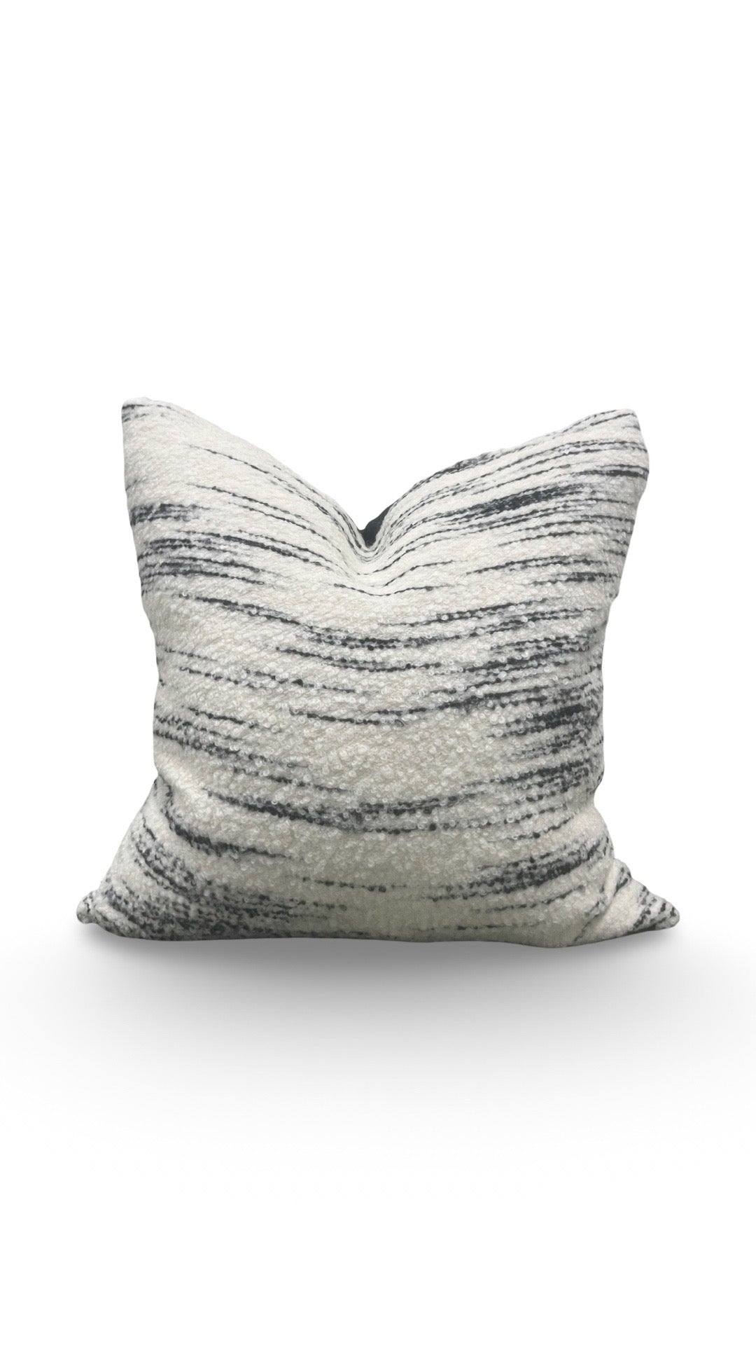 Misia Decorative Pillow Hors Du Temps Carbone 20x20" Knife Edge Cover
