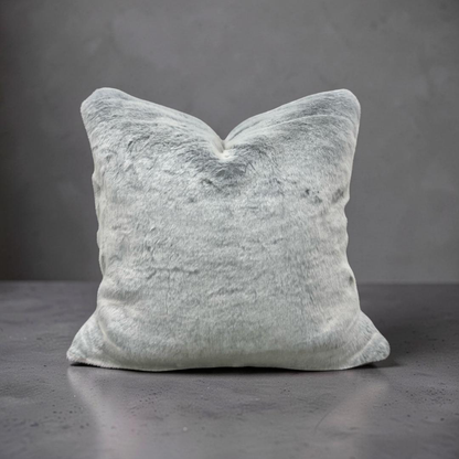 Misia Fur Decorative Pillow Montparnos Givre 22x22" Knife Edge Cover