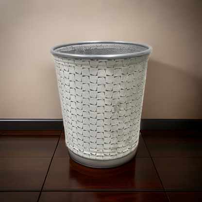 Remark Linen Decorative Waste Basket