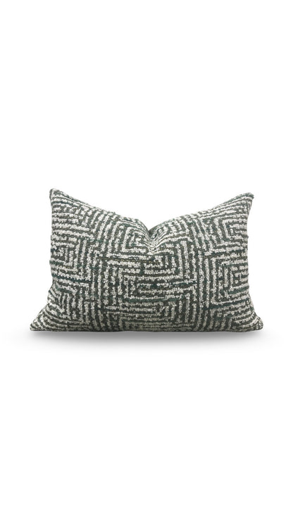 Lumbar Pillow Mixed Media 12x18" Knife Edge Cover