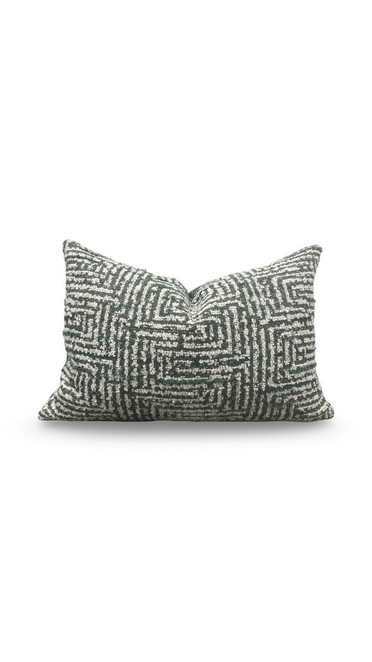 Lumbar Pillow Mixed Media 12x18" Knife Edge Cover