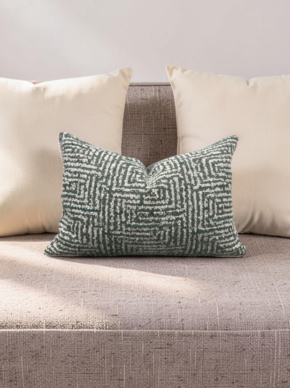 Lumbar Pillow Mixed Media 12x18" Knife Edge Cover