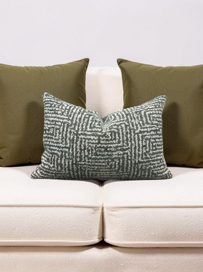 Lumbar Pillow Mixed Media 12x18" Knife Edge Cover