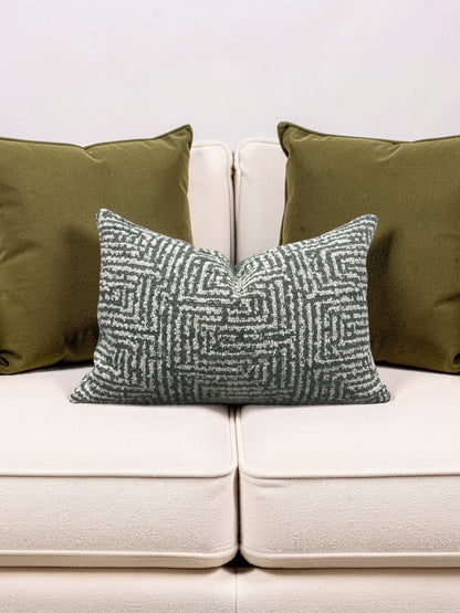 Lumbar Pillow Mixed Media 12x18" Knife Edge Cover