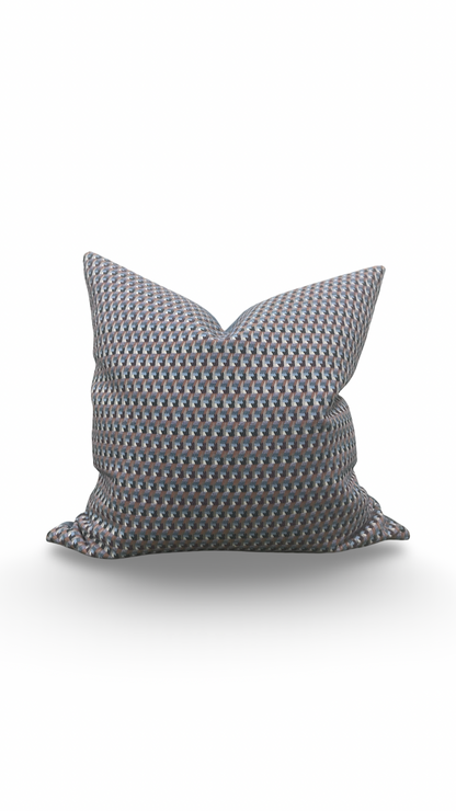 Designer Fabric Ramona Vineyard 22x22" Knife Edge Decorative Throw Pillow