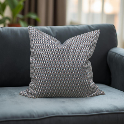 Designer Fabric Ramona Vineyard 22x22" Knife Edge Decorative Throw Pillow