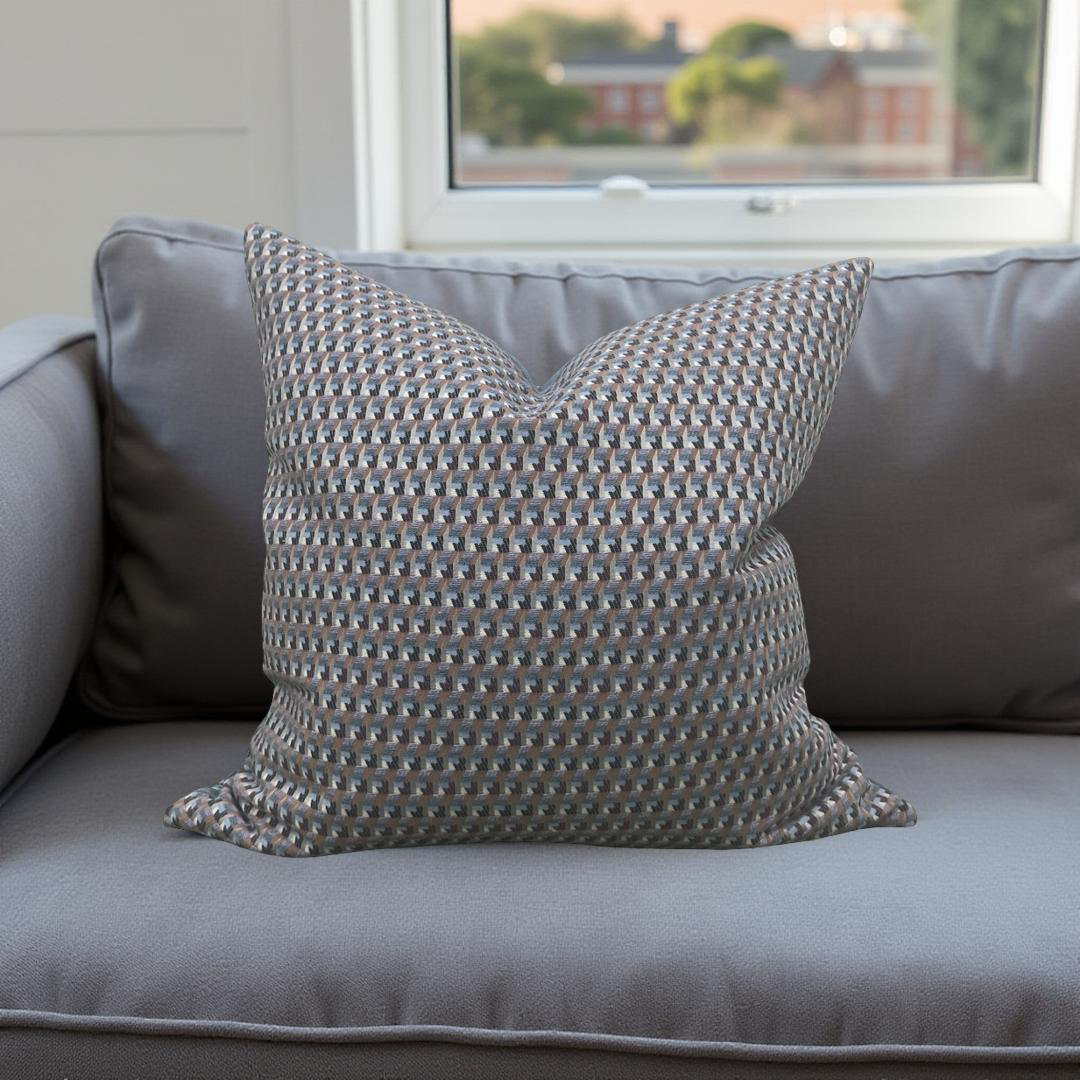 Designer Fabric Ramona Vineyard 22x22" Knife Edge Decorative Throw Pillow