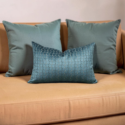 Lumbar Pillow Remark Tahitian 12x18" Knife Edge Cover