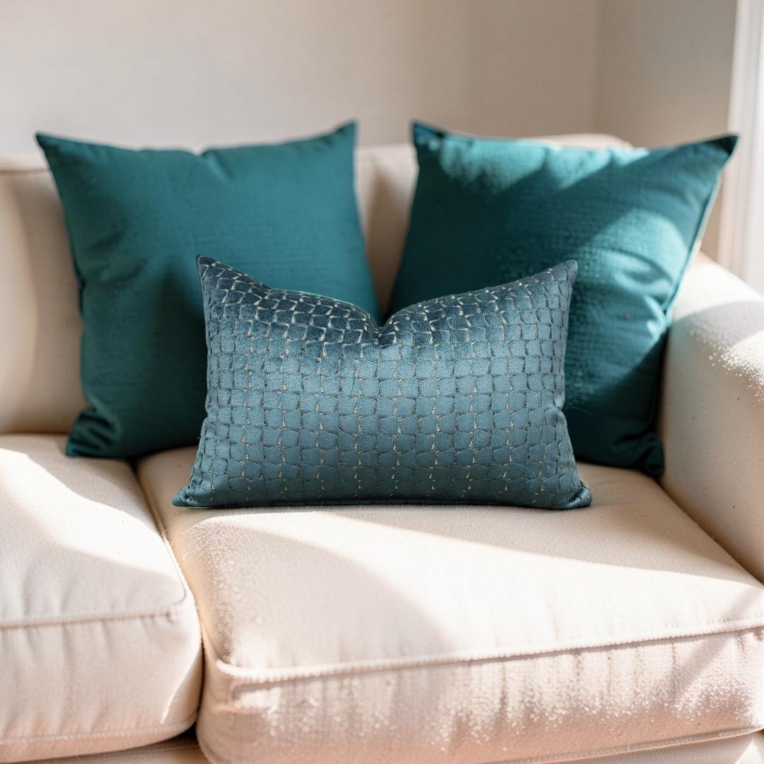 Lumbar Pillow Remark Tahitian 12x18" Knife Edge Cover