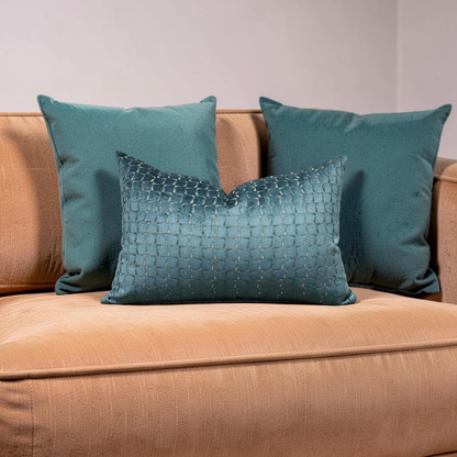 Lumbar Pillow Remark Tahitian 12x18" Knife Edge Cover