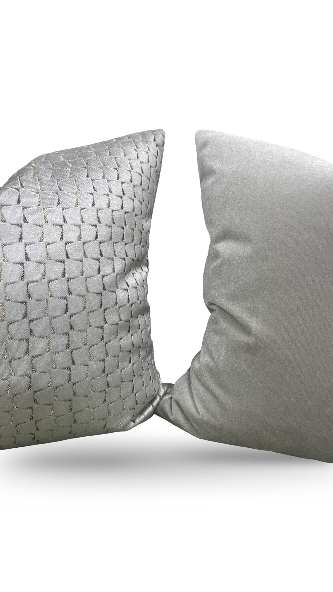 Decorative Pillow Remark Linen 18x18" Knife Edge Cover