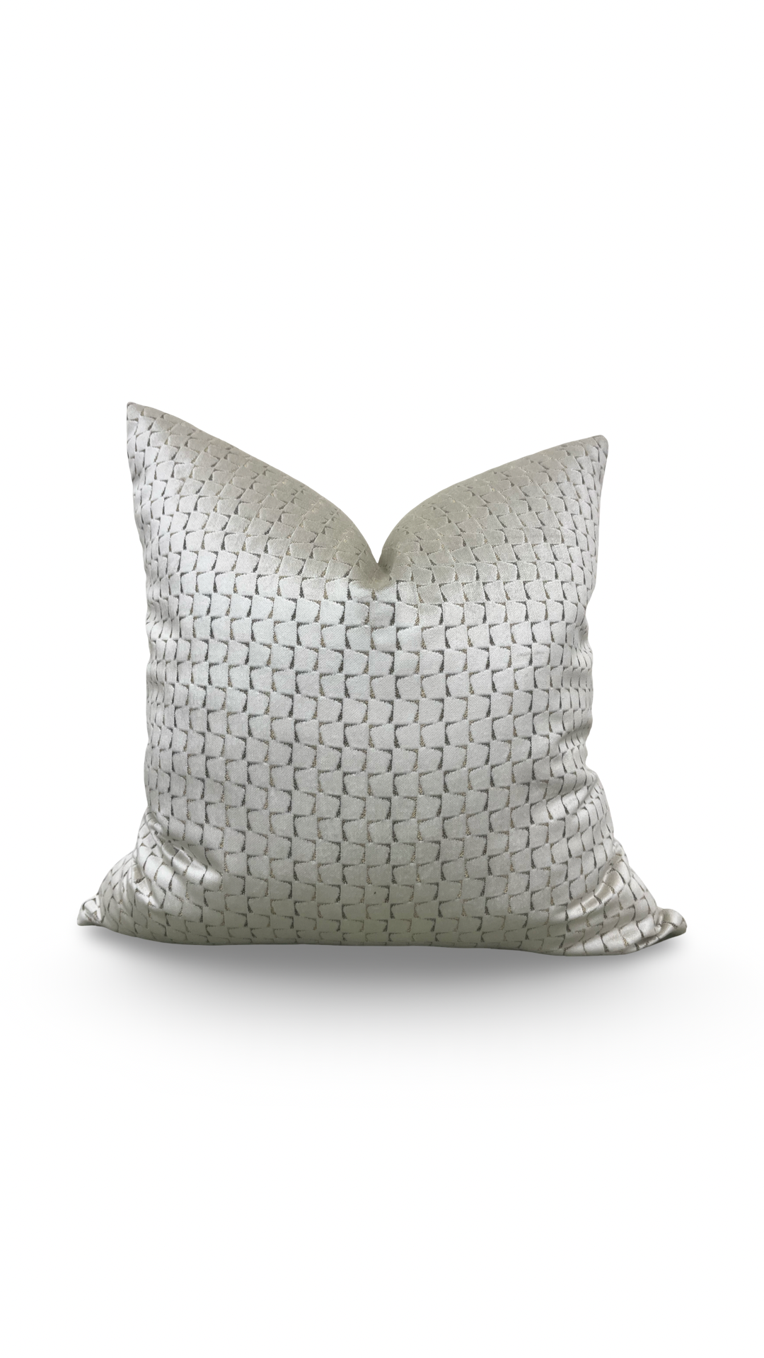Decorative Pillow Remark Linen 22x22" Knife Edge Cover
