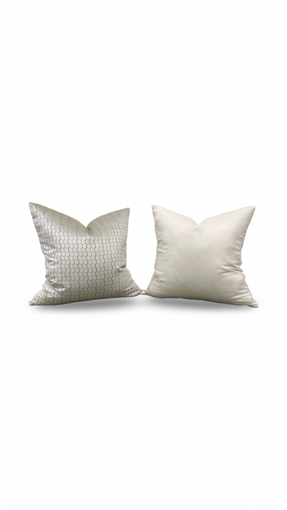 Decorative Pillow Remark Linen 22x22" Knife Edge Cover
