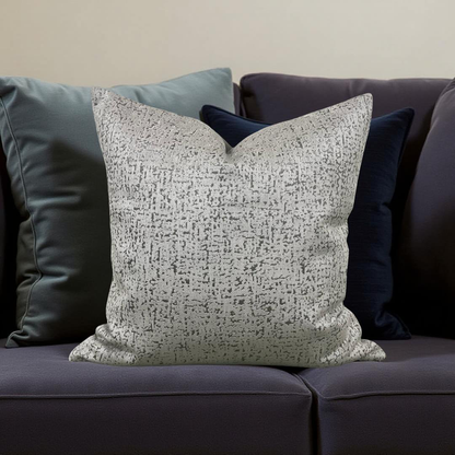 Designer Fabric Rocca Pumice 20x20" Knife Edge Decorative Throw Pillow
