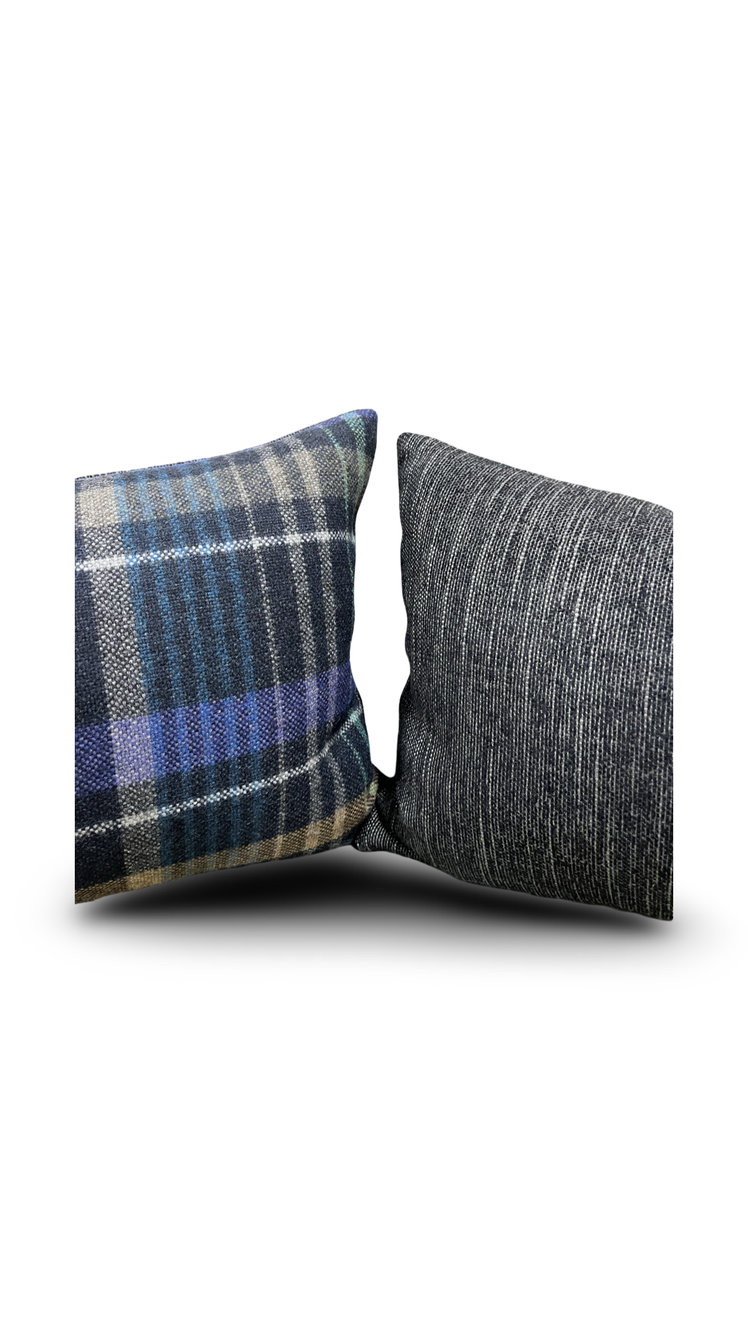 Finnegan Indigo 12x18" Knife Edge Decorative Pillow