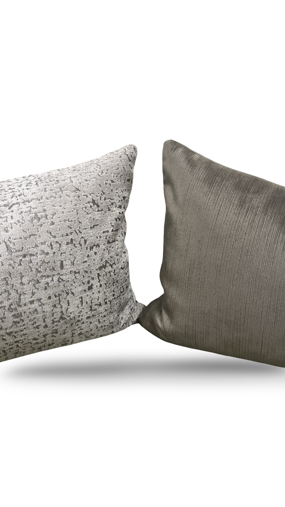 Luxury Fabric Rocca Pumice 12x18" Knife Edge Decorative Lumbar Pillow