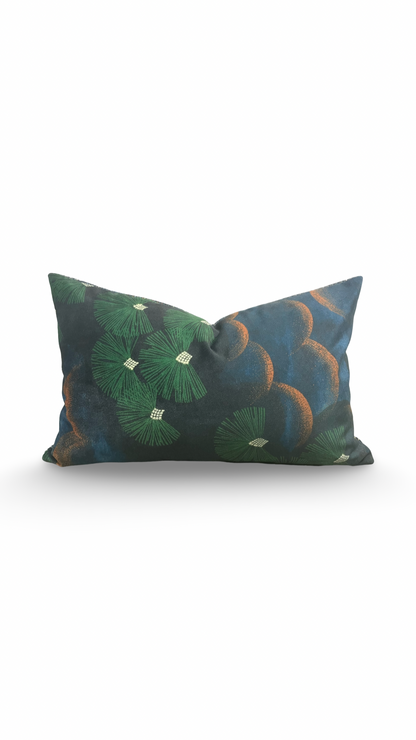 Lily Pond 12x18" Knife Edge Decorative Throw Pillow
