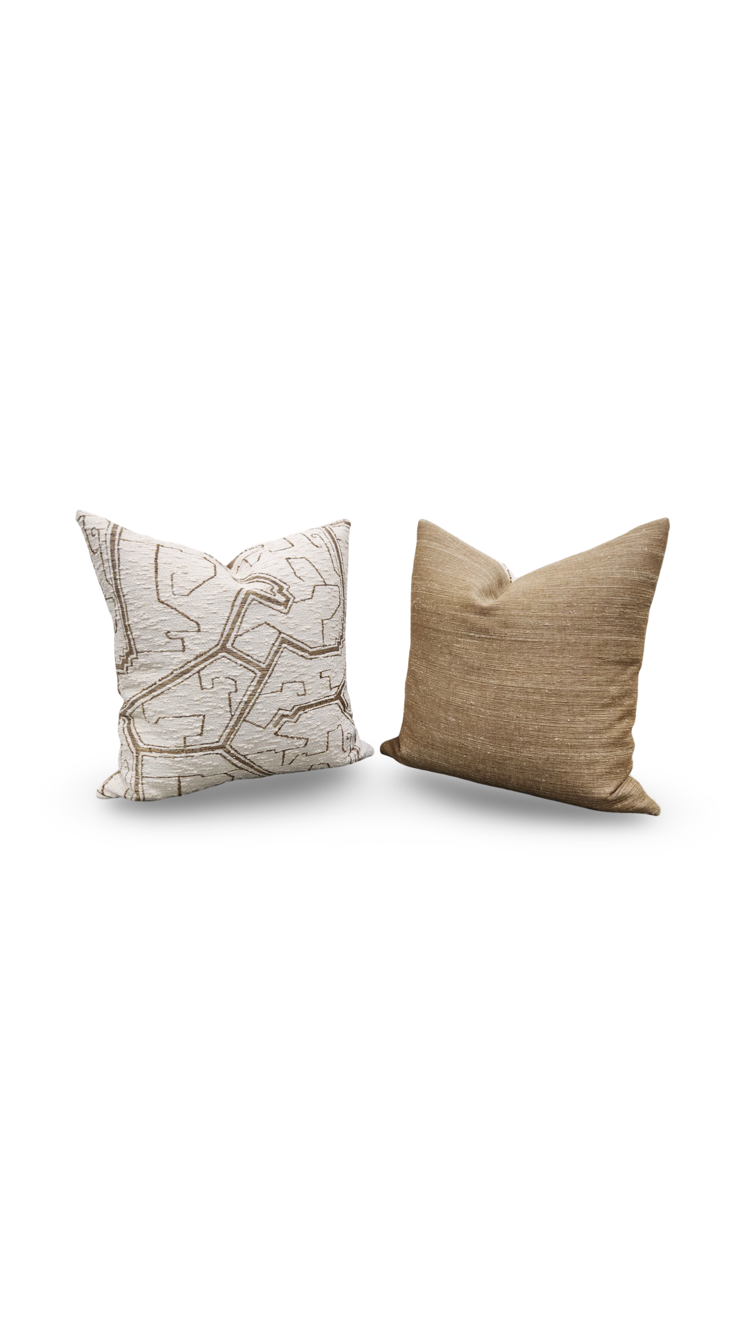 Nobilis Decorative Pillow Javari Or 18x18" Knife Edge Cover