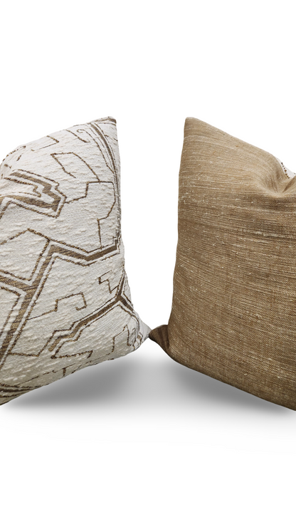 Nobilis Decorative Pillow Javari Or 18x18" Knife Edge Cover