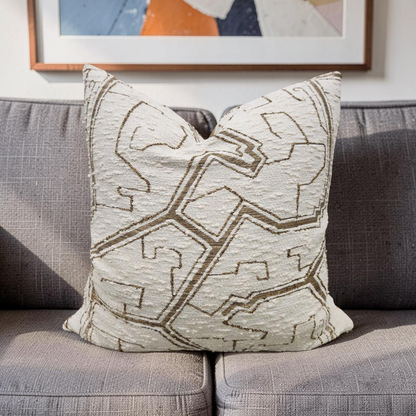 Nobilis Decorative Pillow Javari Or 18x18" Knife Edge Cover