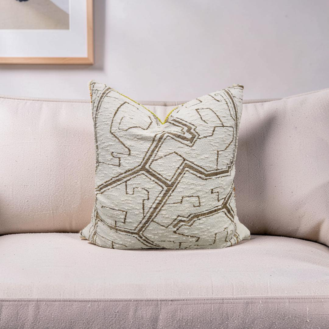 Nobilis Decorative Pillow Javari Or 18x18" Knife Edge Cover