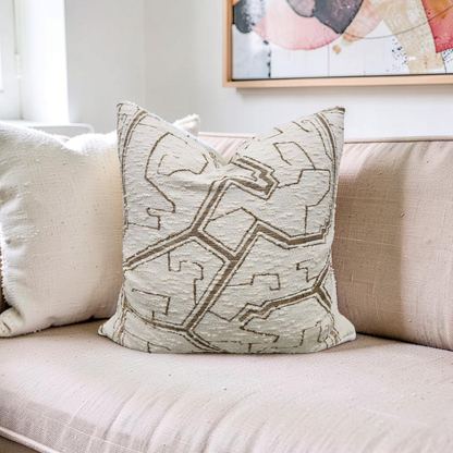 Nobilis Decorative Pillow Javari Or 18x18" Knife Edge Cover