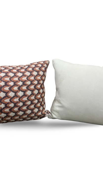 Lumbar Pillow Nobilis Shell 12x18" Knife Edge Cover