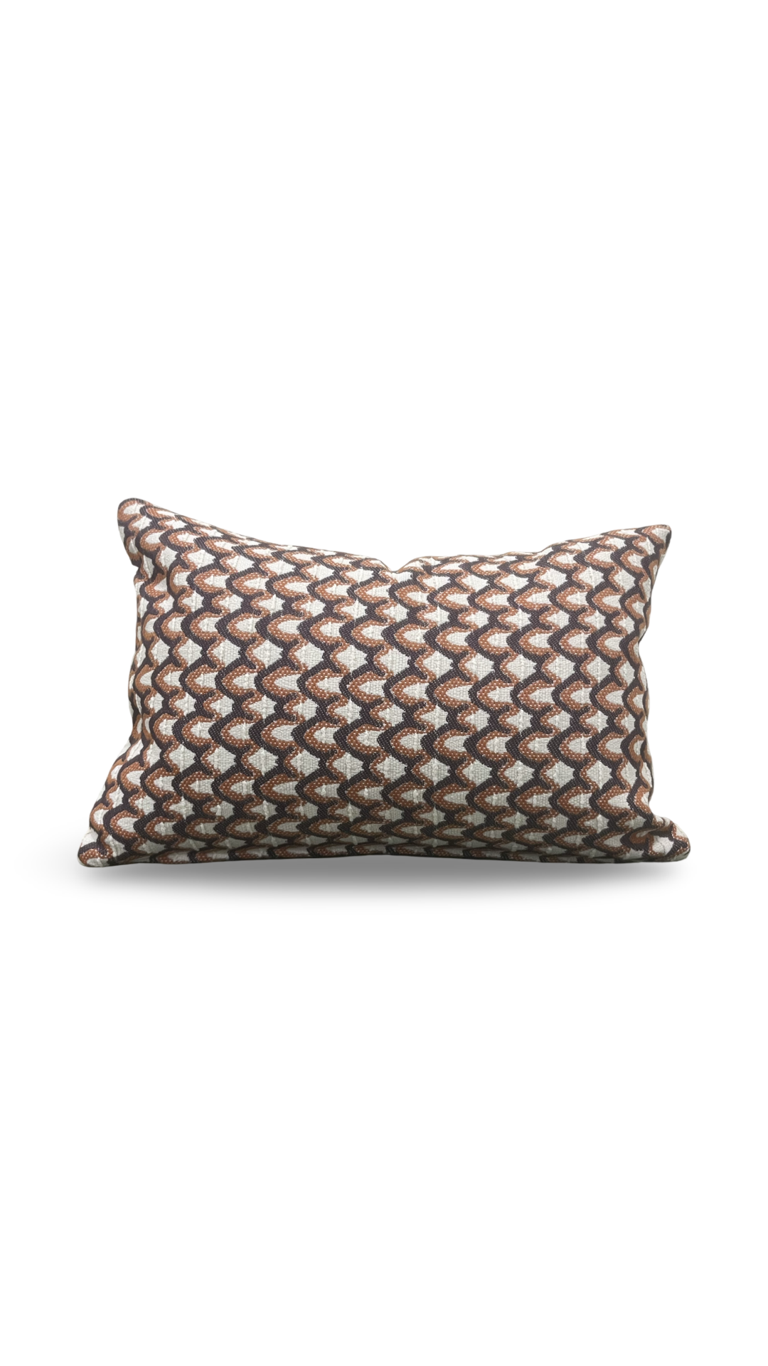 Lumbar Pillow Nobilis Shell 12x18" Knife Edge Cover