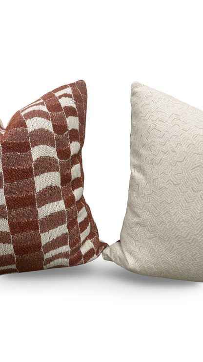 Decorative Pillow Nobilis Promenade 22x22" Knife Edge Cover