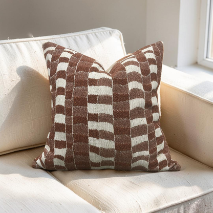 Decorative Pillow Nobilis Promenade 22x22" Knife Edge Cover