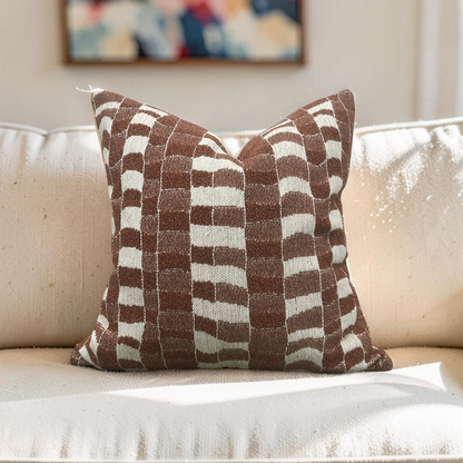 Decorative Pillow Nobilis Promenade 22x22" Knife Edge Cover