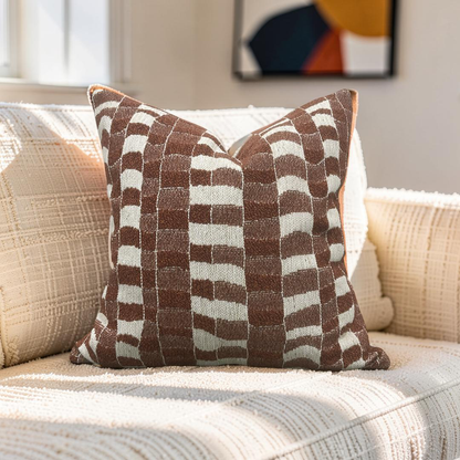 Decorative Pillow Nobilis Promenade 22x22" Knife Edge Cover