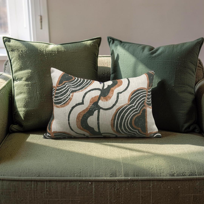 Nobilis Lumbar Pillow Sora 12x18" Knife Edge Cover