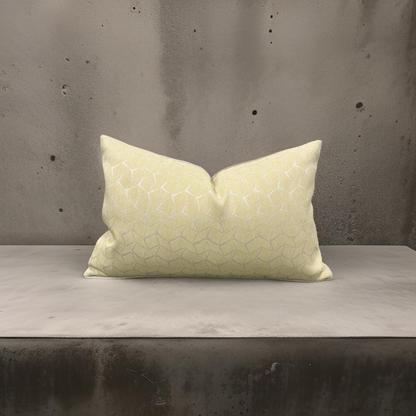 Trapezoid Sunshine 12x18" Knife Edge Decorative Lumbar Pillow
