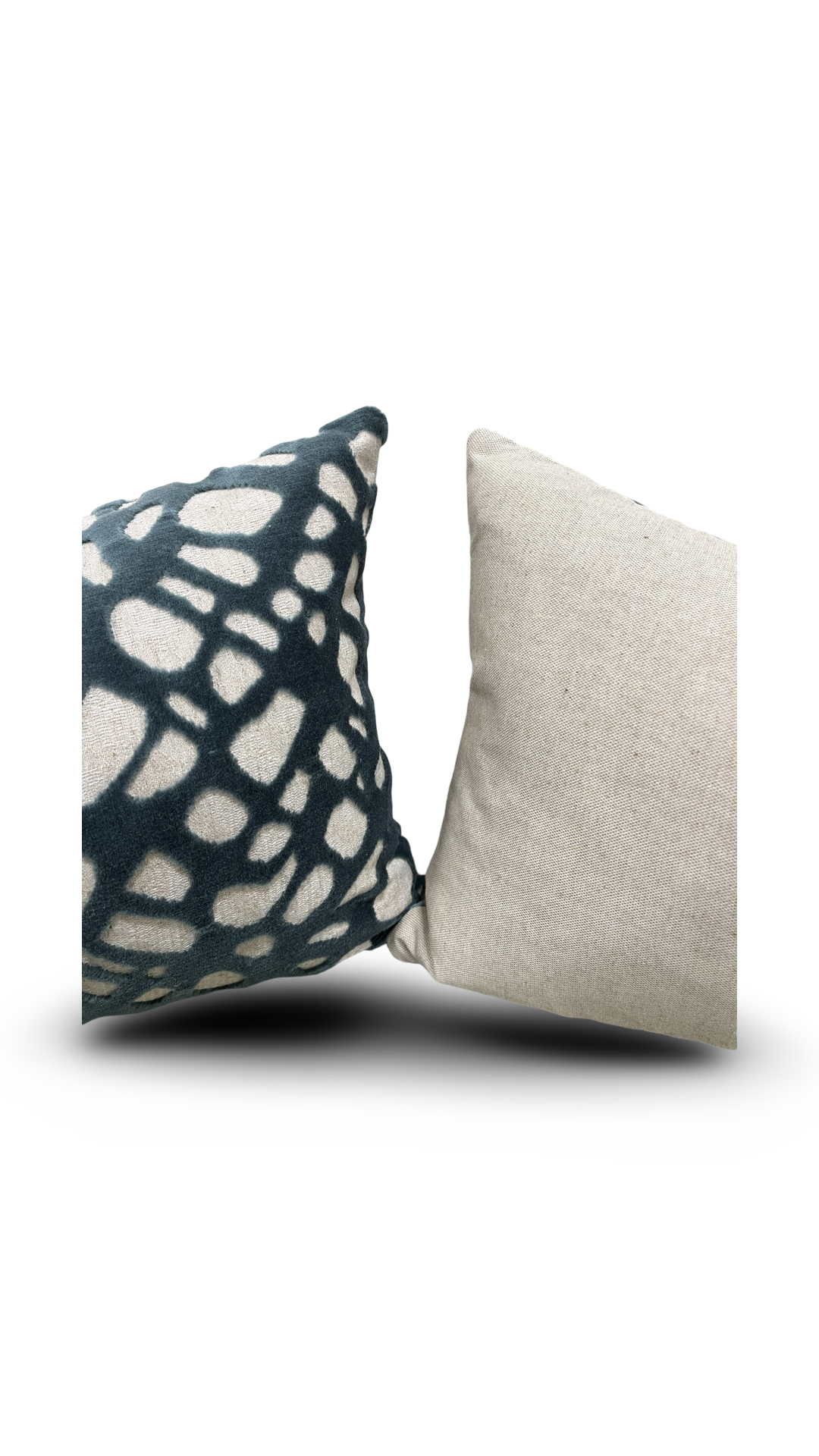 Tectonic Lake 12x18" Knife Edge Decorative Lumbar Pillow