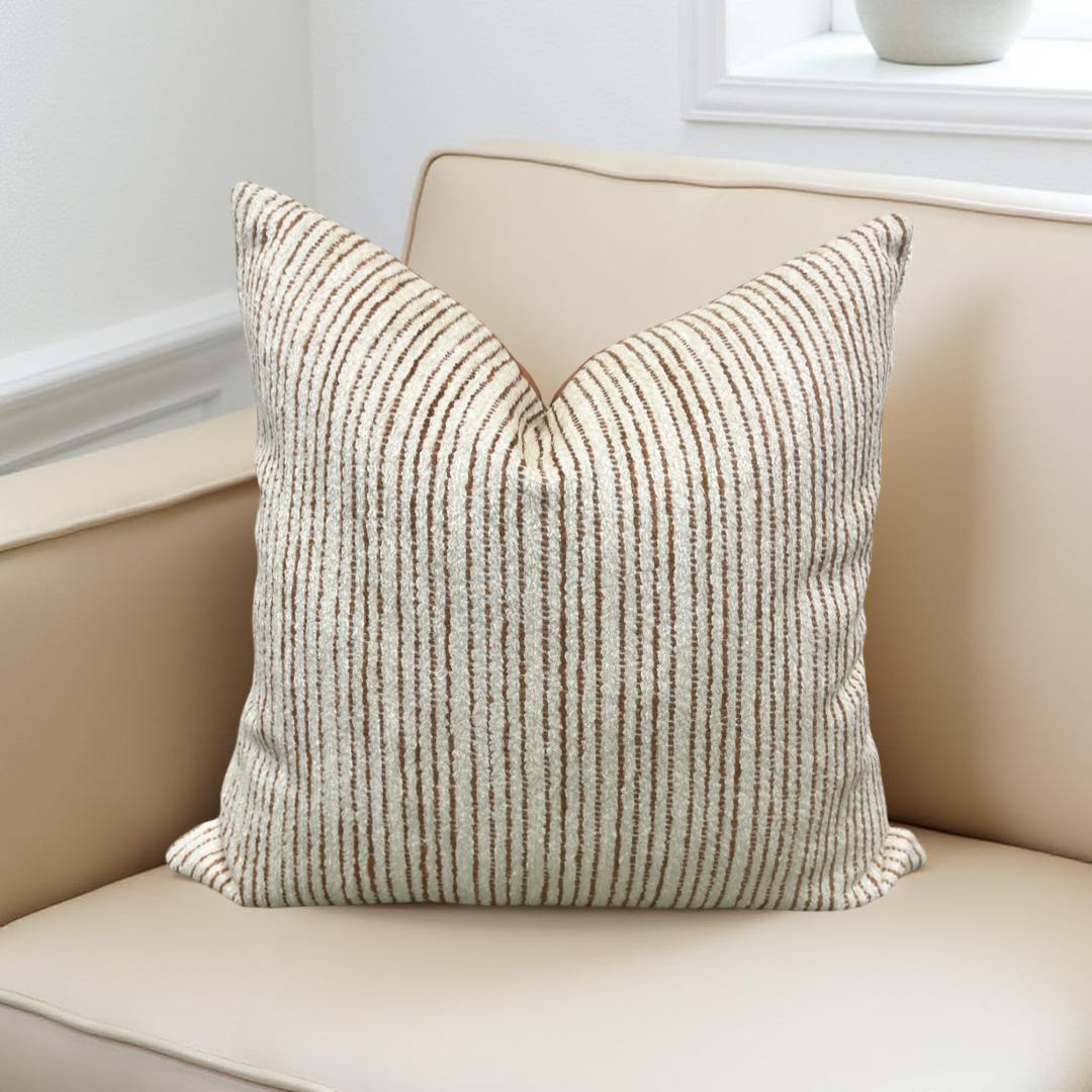 Waikiki Kola Nut 18X18" Knife Edge Decorative Throw Pillow
