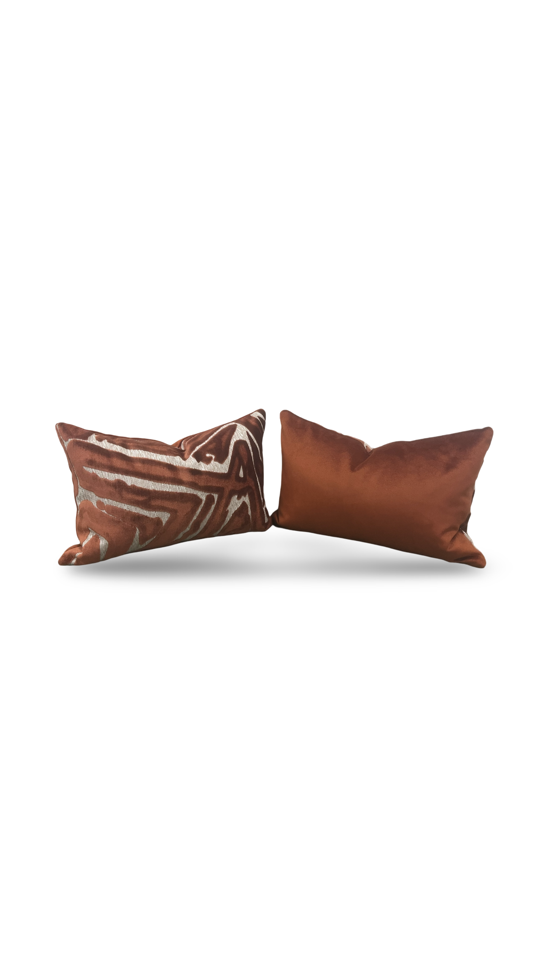ACDC Spice 12x18" Knife Edge Decorative Lumbar Pillow