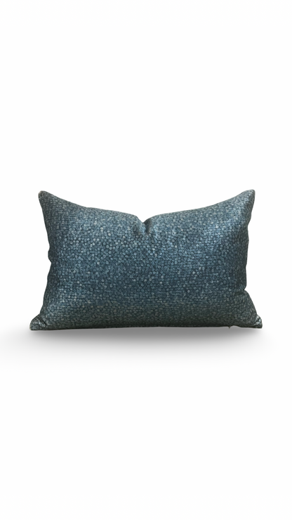 Lumbar Pillow Bead Up Ocean Mist 12x18" Knife Edge Cover