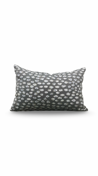 Decorative pillow with a pattern on a white background