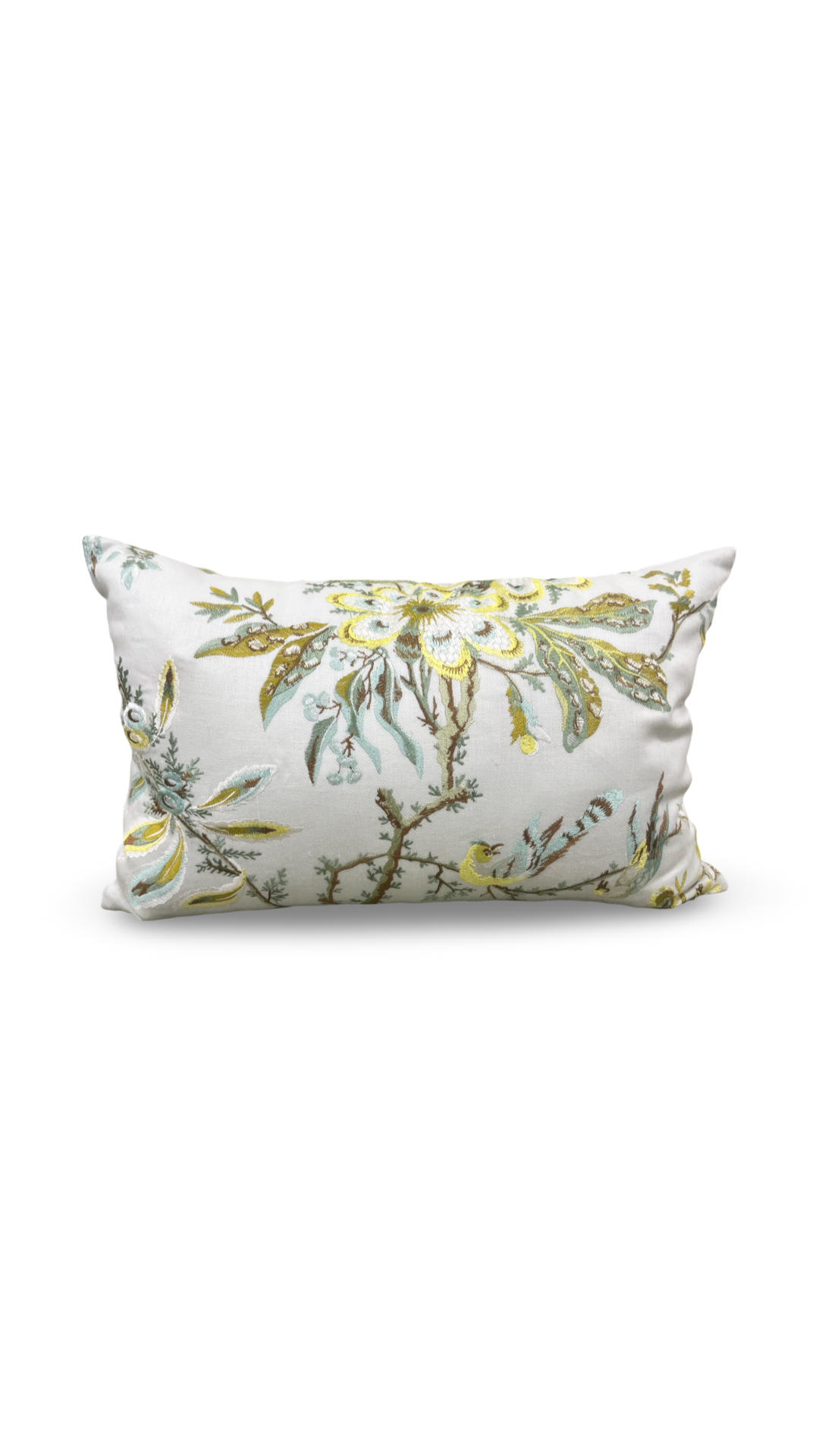 Parvati Menthe 12x18" Knife Edge Decorative Lumbar Pillow