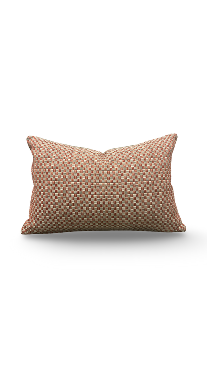 Pierre Frey Lumbar Pillow Calypso Figue 12x18" Knife Edge Cover