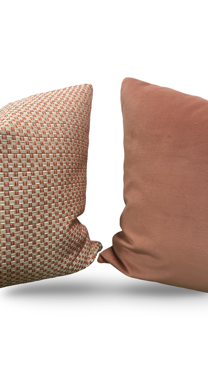 Pierre Frey Decorative Pillow Calypso Figue 20x20" Knife Edge Cover