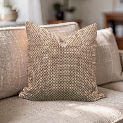 Pierre Frey Decorative Pillow Calypso Figue 20x20" Knife Edge Cover