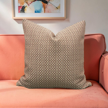 Pierre Frey Decorative Pillow Calypso Figue 20x20" Knife Edge Cover