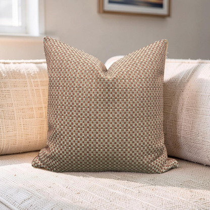 Pierre Frey Decorative Pillow Calypso Figue 20x20" Knife Edge Cover
