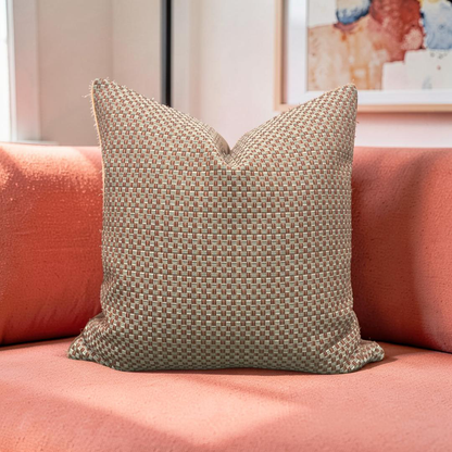 Pierre Frey Decorative Pillow Calypso Figue 20x20" Knife Edge Cover