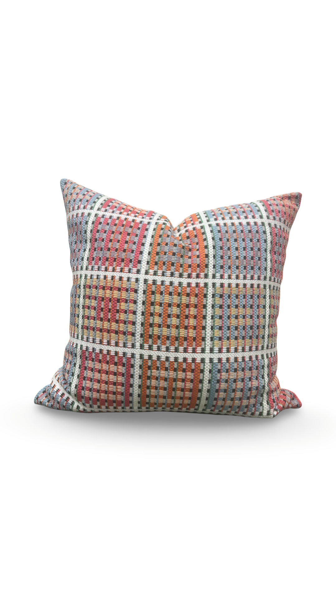 Pierre Frey Hannae Plage 22x22" Knife Edge Decorative Throw Pillow