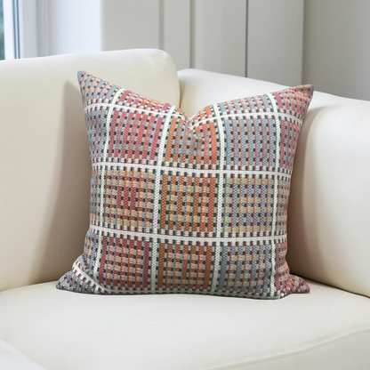 Pierre Frey Hannae Plage 22x22" Knife Edge Decorative Throw Pillow