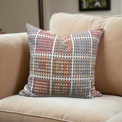 Pierre Frey Hannae Plage 22x22" Knife Edge Decorative Throw Pillow