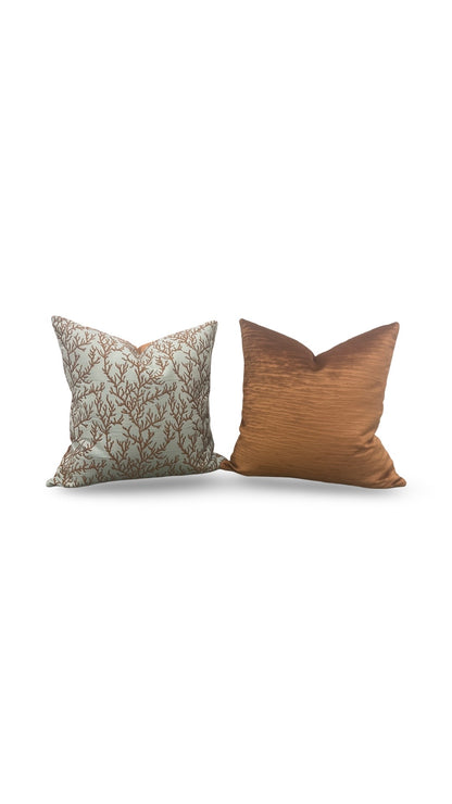 Pierre Frey Decorative Pillow Gorgone L5035 18x18" Knife Edge Cover